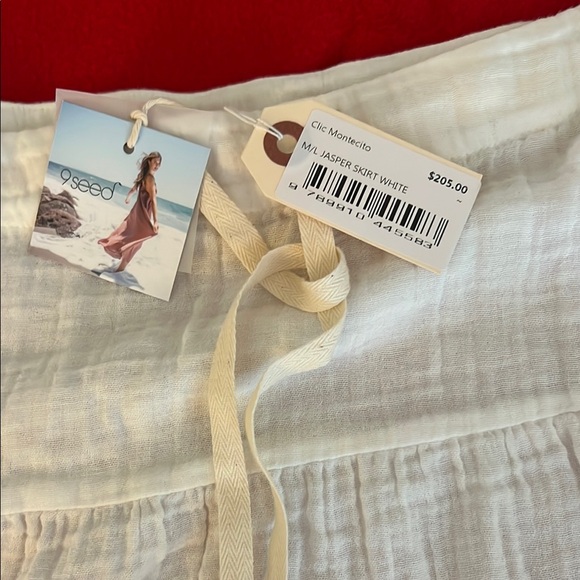 White Ruffled Mini Skirt - Picture 4 of 6